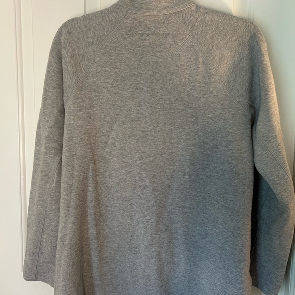Tommy Bahama New Aruba Grey Zip Up Sweater in Grey Size Medium - Picture 9 of 10